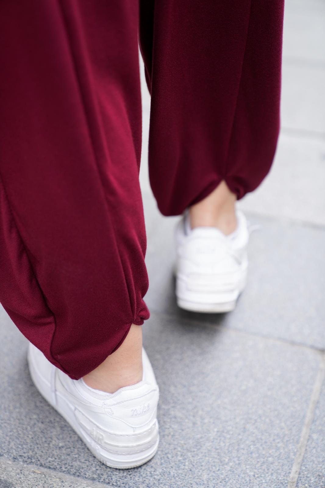 Şalvarlı Takım - BORDO