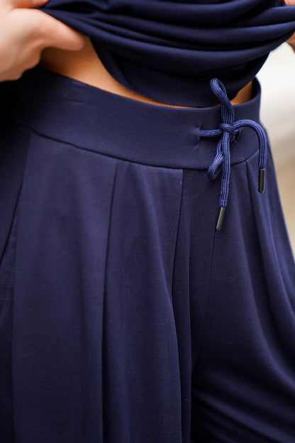 Şalvarlı Takım - LACİVERT