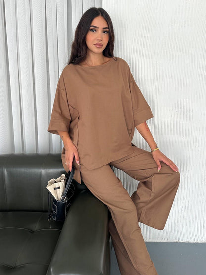 Salaş Keten Takım- Vizon