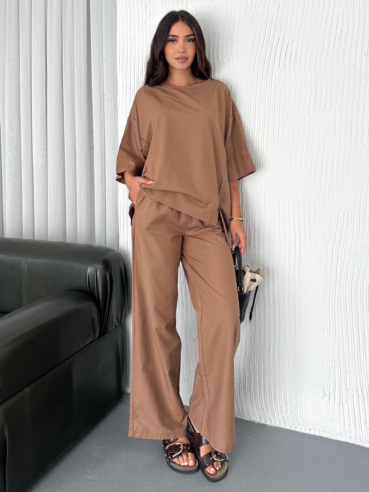 Salaş Keten Takım- Vizon